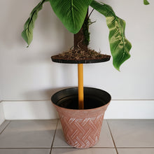 Load image into Gallery viewer, Philodendron Toilet Plunger Scrub Brush Cover Containers Leafy POTTY PLANTS Bathroom Decor