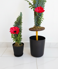 Load image into Gallery viewer, Red Poppy Potty Plants® – Decorative Toilet Plunger & Brush Covers