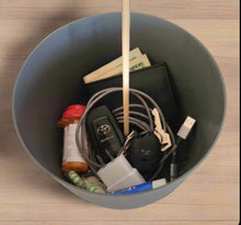 Load image into Gallery viewer, Hidden Storage Snake Plant Work Desk Organizer Home Office Security Hide Keys Wallet Cell Phone Charging Cords Medication Passwords