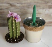 Load image into Gallery viewer, Lint Roller Cover Succulent Cactus Container Laundry Office SuccuLINT Petcare