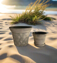 Load image into Gallery viewer, Palm Trees Toilet Plunger and Scrub Brush Covers Set Beach Theme Bathroom Accessories Island Decor for Cleaning Tools