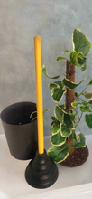 Load image into Gallery viewer, Toilet Plunger Storage Looks Like Variegated Plant Bathroom Decor Potty Plants