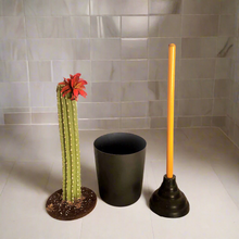Load image into Gallery viewer, Cactus Plunger Cover Southwest Bathroom Decor Succulent Saguaro