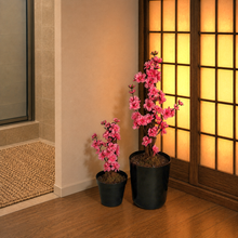 Load image into Gallery viewer, Japanese Cherry Blossom Trees Toilet Plunger & Brush Keepers