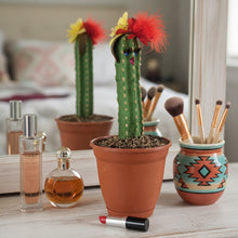 Load image into Gallery viewer, SaguarHOE Fun Cactus Container Sewing Pin Cushion Candy Dish Desk Decor
