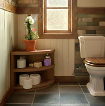 Load image into Gallery viewer, Toilet Brush With Flower Garden Bathroom Decor Container Caddy Lavender Daisy Gardener POTTY PLANTS
