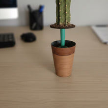 Load image into Gallery viewer, Lint Roller Cover Succulent Cactus Container Laundry Office SuccuLINT Petcare

