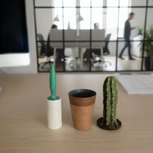 Load image into Gallery viewer, Lint Roller Cover Succulent Cactus Container Laundry Office SuccuLINT Petcare
