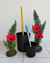 Load image into Gallery viewer, Red Poppy Potty Plants® – Decorative Toilet Plunger &amp; Brush Covers
