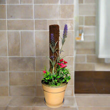 Load image into Gallery viewer, Flower Garden Bathroom Decor Toilet Brush Container Caddy Lavender Gardener POTTY PLANTS
