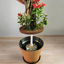 Load image into Gallery viewer, Flower Garden Bathroom Decor Toilet Brush Container Caddy Lavender Gardener POTTY PLANTS
