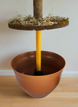 Load image into Gallery viewer, Topiary Trees interior design decor disguise hide cover bathroom toilet plunger scrub brush bowl cleaner Potty Plants
