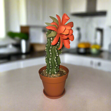 Load image into Gallery viewer, Cactus Toothpick Holder Southwest Decor Succulent Key Stash Small Items
