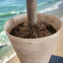 Load image into Gallery viewer, Palm tree tropical island bathroom toilet plunger cover beach decoration
