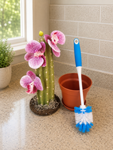 Load image into Gallery viewer, Bottle Brush with Holder – Orcactid™ Orchid Cactus – Water Bottle &amp; Baby Bottle Brush – Unique Kitchen Decor
