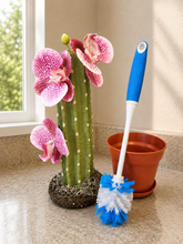 Load image into Gallery viewer, Bottle Brush with Holder – Orcactid™ Orchid Cactus – Water Bottle &amp; Baby Bottle Brush – Unique Kitchen Decor

